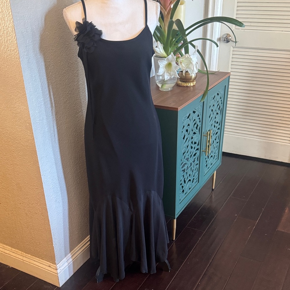 Evan-Picone Stunning Elegant Black Sleeveless Dress worn once EUC!